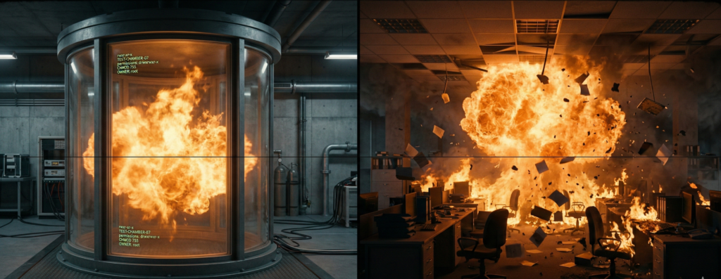 malware blast radius containment